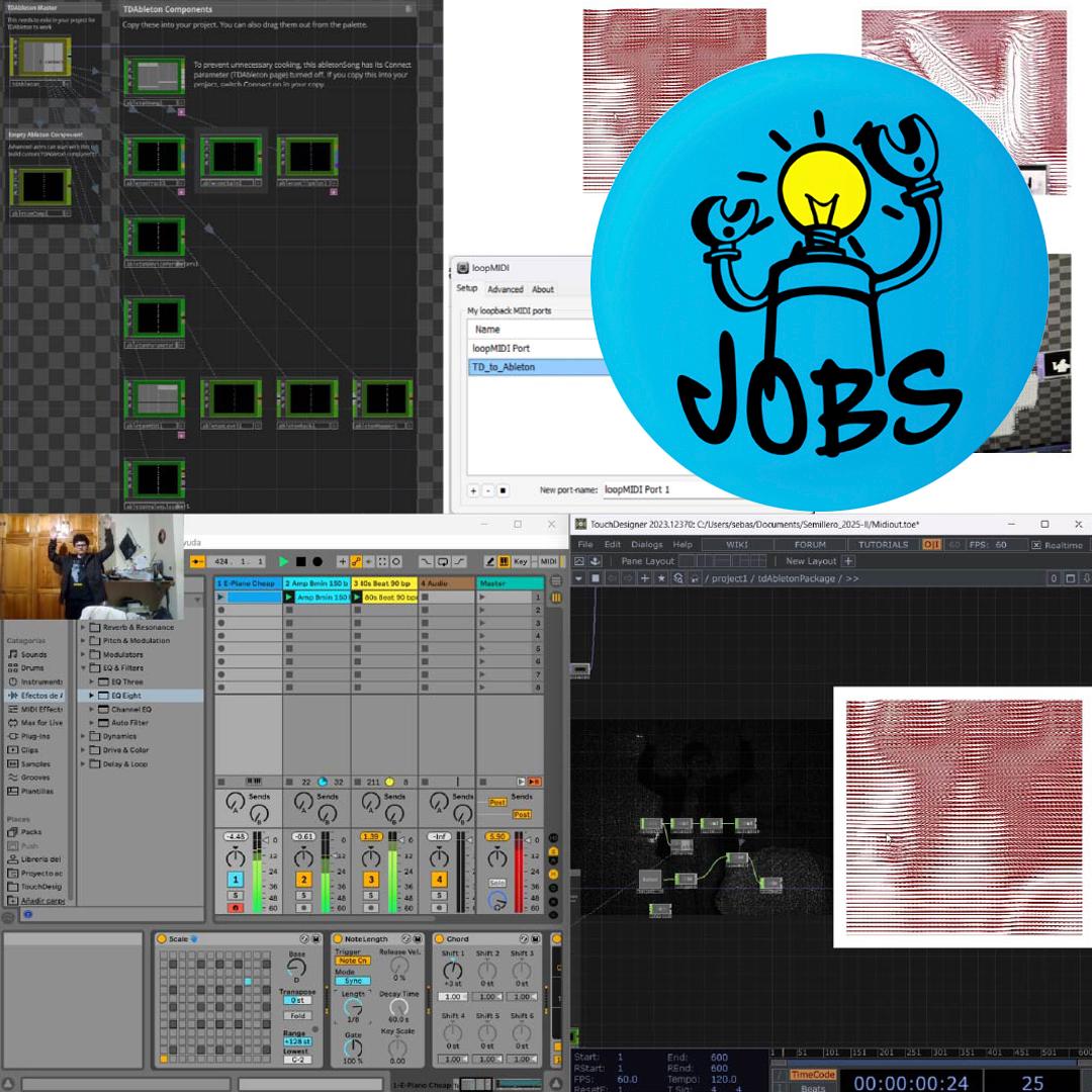 GENERACIÓN DE MÚSICA INTERACTIVA EN TOUCHDESIGNER Y ABLETON